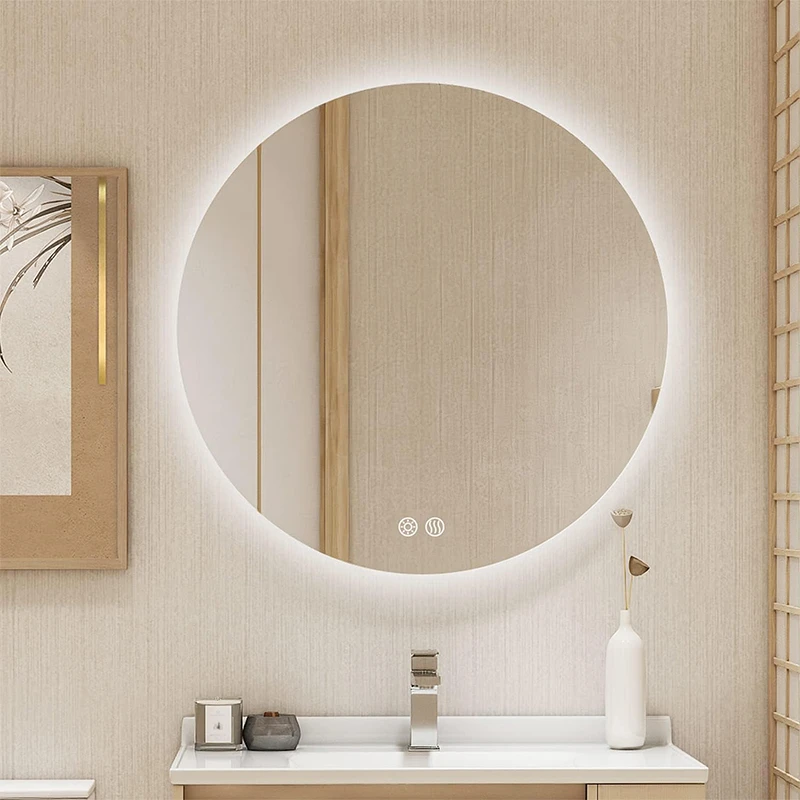 Round LED Bathroom Mirror